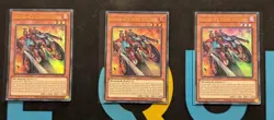 BPRO-EN023 Rescue-ACE Quick Attacker x3 Ultra Rare 1st Edition YuGiOh Playset - Image 1