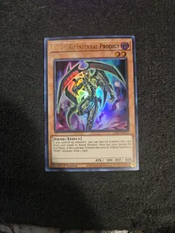 1X NM Evil HERO Infernal Prodigy - LDS3-EN024 - Ultra Rare 1st Edition - Image 1