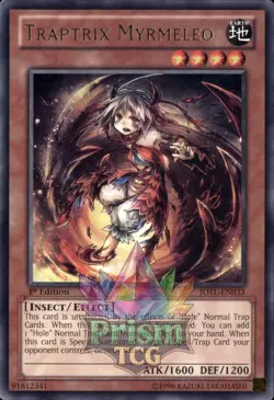 1st ed Traptrix Myrmeleo rare JOTL-EN033 Yugioh - Image 1