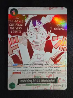 Monkey D. Luffy - OP13-040 - Treasure Campaign Promo - One Piece English - Image 1