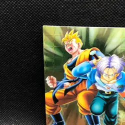 Son Gohan Trunks Dragon Ball Z SP.45 Holo Card Shueisha Ensky Japanese JP F/S9 - Image 5