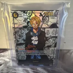 OP13-120 Sabo SEC Manga Rare (Super Alternate Art) One Piece Card Game English - Image 1