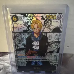 OP13-120 Sabo SEC Manga Rare (Super Alternate Art) One Piece Card Game English - Image 4