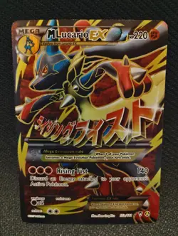 M Lucario EX 55a/111 Furious Fists Full Art NM Pokemon Card - Image 1