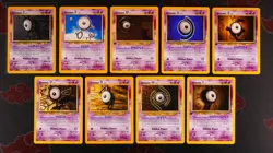 LP/HP COMPLETE Pokemon (A to Z) UNOWN Card NEO DISCOVERY/REVELATION/DESTINY Set - Image 5