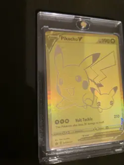 Pikachu v Gold and Pokeball SWSH145/SWSH146 Pokemon TCG Celebrations - Image 3