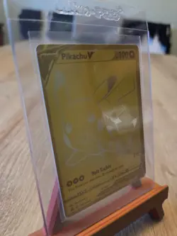 Pokemon TCG Celebrations Pikachu v Gold and Pokeball SWSH145/SWSH146 - Image 4