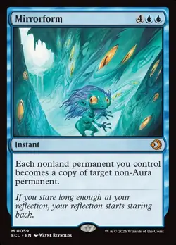 FOIL Mirrorform - Lorwyn Eclipsed - ECL MTG - Image 1