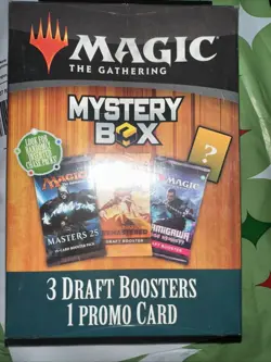Magic The Gathering Mystery Box 3 Draft Boosters 1 Promo 2024 MJ HOLDING New - Image 3