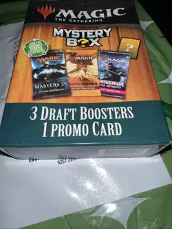 Magic The Gathering Mystery Box 3 Draft Boosters 1 Promo 2024 MJ HOLDING New - Image 4