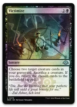 Victimize #278 (Foil) (NM) Modern Horizons 3 MH3 Magic MTG - Image 1