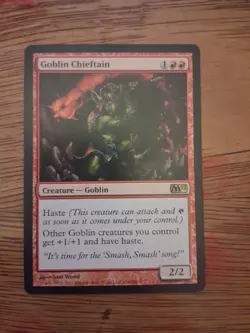 Goblin Chieftain #139 (LP) Magic 2010 M10 Magic MTG - Image 1