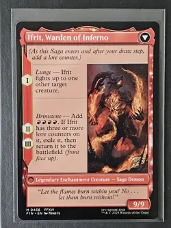 MTG Final Fantasy Clive, Ifrit's Dominant (Extended Art) Non-foil M 458 - Image 2