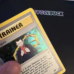 Pokemon TCG Giovanni Trainer Gym Challenge Holo Rare Card 18/132 Unlimited - Image 3