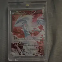Pokemon Reshiram Ultra Rare Full Art Holo RC22/RC25 Legendary Treasures - Image 1