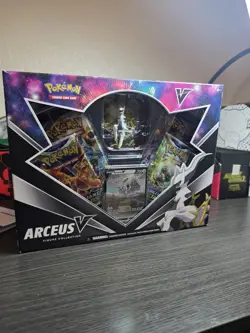 Pokemon TCG: Arceus V Figure Collection Box - NEW/SEALED - Cosmic Eclipse! - Image 1