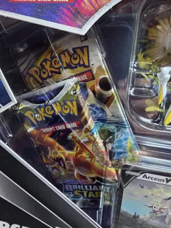 Pokemon TCG: Arceus V Figure Collection Box - NEW/SEALED - Cosmic Eclipse! - Image 2