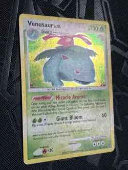 Pokemon TCG *SWIRL* Venusaur Secret Wonders 20/132 Holo Rare (English) - MP - Image 4