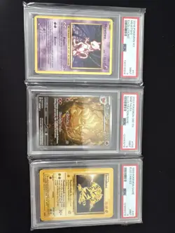 Lot Of 3 PSA 9 Pokemon Cards - Image 1