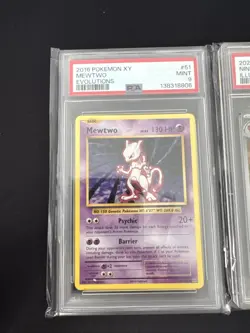 Lot Of 3 PSA 9 Pokemon Cards - Image 2