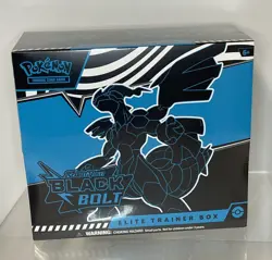Pokemon Scarlet & Violet Black Bolt Elite Trainer Box (ETB) - Brand New & Sealed - Image 1