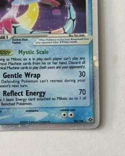 Pokemon TCG Milotic EX Emerald Holo 96/106 Ultra Rare - Image 5