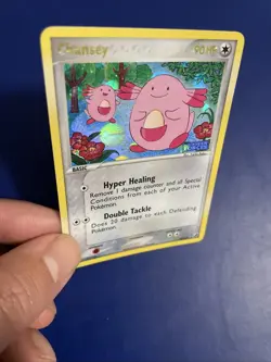 Pokemon Chansey 20/115 Unseen Forces Reverse Holo Stamped Rare MP - Image 2