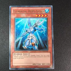 Elemental HERO Ocean - LCGX-EN025 - Rare - - YuGiOh LP - Image 1