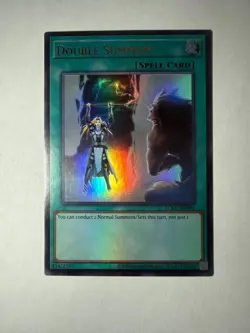 Double Summon LCKC-EN091 Unlimited Ultra Rare Near Mint - Image 1