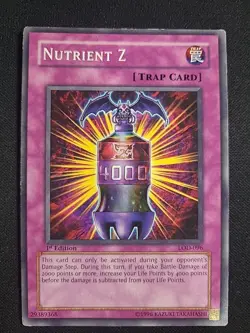 1x Nutrient Z MP 1st Edition LOD-096 Legacy of Darkness Yugioh - Image 1