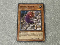 Yu-Gi-Oh! Medusa Worm Common SD7-EN014 NM 1st Edition FREE SH - Image 1