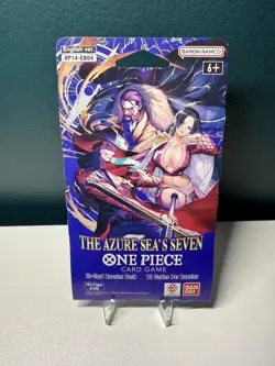 2025 One Piece The Azure Sea's Seven Booster Sleeve Sleeved Pack - New Sealed - Image 1
