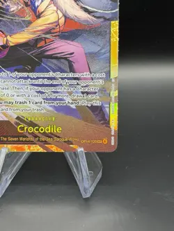 2025 | One Piece The Azure Sea's Seven | Crocodile SEC | OP14-120 - Image 5