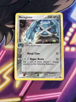 Metagross 2/17 Holo Rare Pop Series 1 Promo Card Pokemon TCG 2006 MP - Image 1