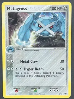 Metagross 2/17 POP Series 1 Holo Rare NM Pokemon TCG Vintage Promo 2006 - Image 2