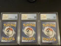 Pokemon Card Lot of 3 Cgc 9 Slabs - Image 2