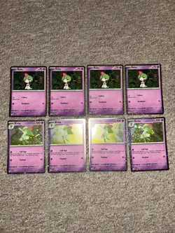 Pokemon Card - Ralts 058/132 - ×4 Kirlia 059/132 - ×4 Playset - Mega Evolution - Image 2