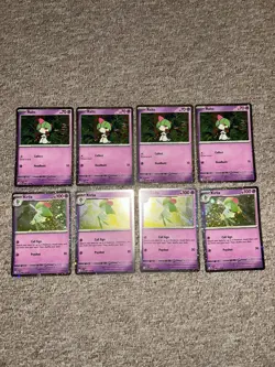 Pokemon Card - Ralts 058/132 - ×4 Kirlia 059/132 - ×4 Playset - Mega Evolution - Image 3