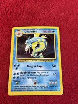 Gyarados 006/102 Base Set Holo Wotc Pokemon Card Played 1999 - Image 5