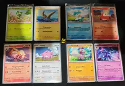 Pokemon Good Day Promo Regular Set 8 cards Stamped Indonesia NM - Image 1