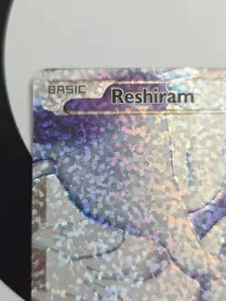 Pokemon TCG Reshiram Full Art Holo Card 113/114 Celebrations Classic Collection - Image 2