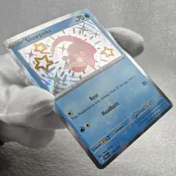 Pokemon Slowpoke Holo Shiny Rare 116/091 SV: Paldean Fates TCG Card - Image 3