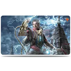 Magic The Gathering MTG War of the spark Ral Zarek Alternate Art Playmat BOX - Image 1