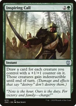 MTG Inspiring Call ** Zendikar Rising Commander ** English (NM) - Image 1