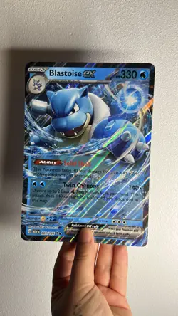 BLASTOISE EX - 009/165 - 151 - JUMBO CARD - POKEMON TCG - Image 1