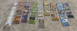 Pokemon S&V And Meg Lot - 140 Card Reverse Holo Lot No Duplicates - Image 1