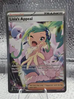 Pokemon TCG Lisia's Appeal Full Art Trainer Surging Sparks 246/191 - Image 1