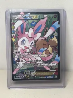 Pokemon TCG Sylveon EX Full Art RC32/32 Generations Radiant Collection Rare LP - Image 1