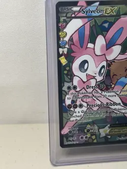 Pokemon TCG Sylveon EX Full Art RC32/32 Generations Radiant Collection Rare LP - Image 3