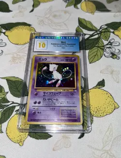 1997 Pokemon Mystery of the Fossils Japanese Holo Mew (CGC PRISTINE 10) - Image 4
